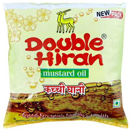 Double Hiran Kachi Ghani Mustard Oil 500 ml