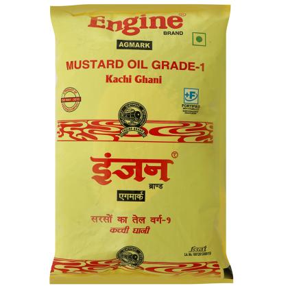 Engine Brand Kachi Ghani Mustard Oil 1 L