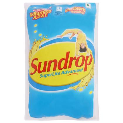 Sundrop Lite Sunflower Based Blended Oil 1 L